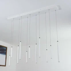 hofstein Suspension Porquera LED Blanc, 11 lumières