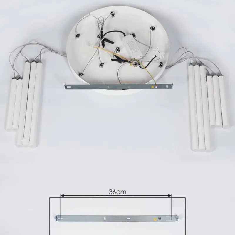 hofstein Suspension Porquera LED Blanc, 11 lumières