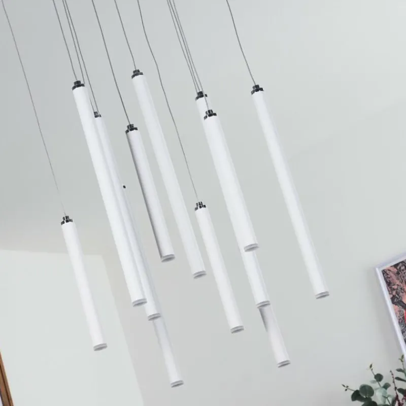 hofstein Suspension Porquera LED Blanc, 11 lumières