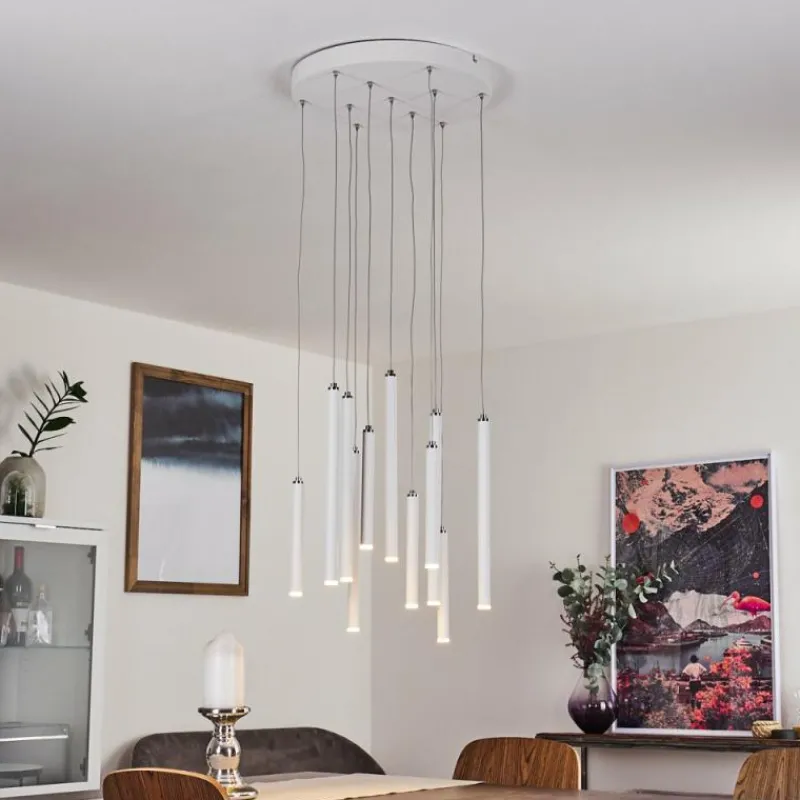 hofstein Suspension Porquera LED Blanc, 11 lumières