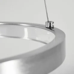 hofstein Suspension Preci LED Nickel mat, 1 lumière