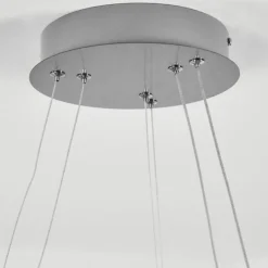 hofstein Suspension Preci LED Nickel mat, 1 lumière