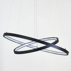 hofstein Suspension Preci LED Noir, 1 lumière