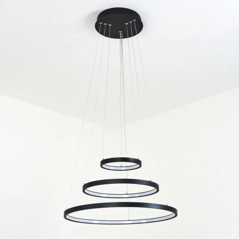 hofstein Suspension Preci LED Noir, 1 lumière