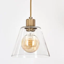 hofstein Suspension Puestito Laiton, 1 lumière