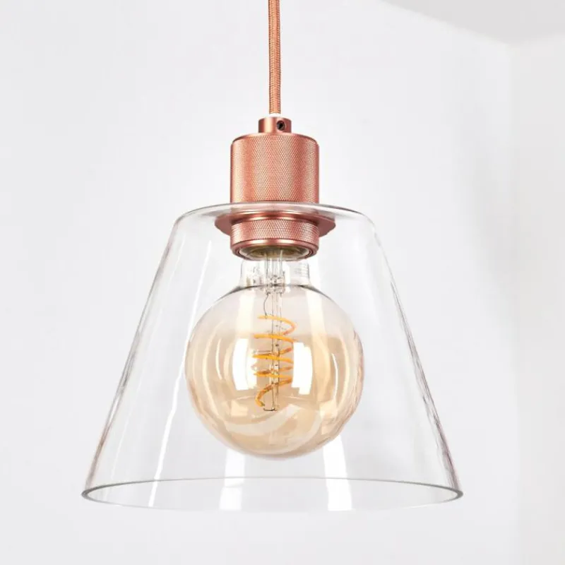 hofstein Suspension Puestito Or, Rose, 1 lumière