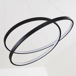 hofstein Suspension Pura LED Noir, 1 lumière