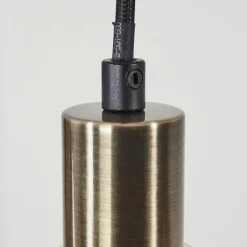 hofstein Suspension Quento Noir doré, 4 lumières