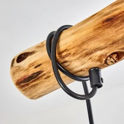 Lampes En Tissu-hofstein Suspension Rarasi Noir, 4 lumières