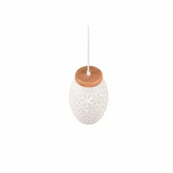 Lampes En Bois-Luminaires Reality Suspension Reality BIDAR Écru, Blanc, 1 lumière
