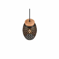 Lampes Dorées-Luminaires Reality Suspension Reality BIDAR Or, Écru, Noir, 1 lumière