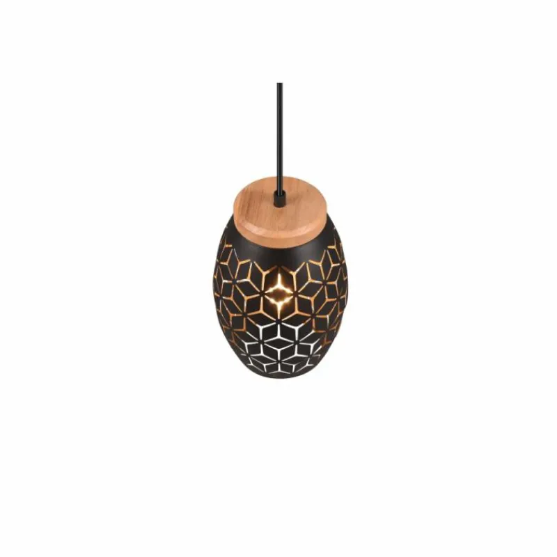 Lampes Dorées-Luminaires Reality Suspension Reality BIDAR Or, Écru, Noir, 1 lumière