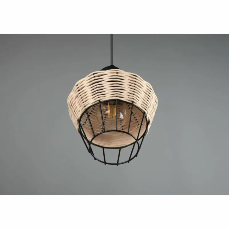 Luminaires Reality Suspension Reality Borka Noir, 1 lumière* Suspensions