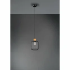 Lampes Vintages & Rétros-Luminaires Reality Suspension Reality Calimero Noir, 1 lumière