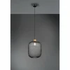 Lampes Vintages & Rétros-Luminaires Reality Suspension Reality Calimero Noir, 1 lumière