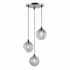 Luminaires Scandinaves-Luminaires Reality Suspension Reality CLOONEY Chrome, 3 lumières