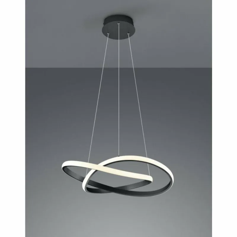 Luminaires Reality Suspension Reality Course LED Noir, 1 lumière* Éclairage Led