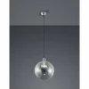 Lampes À Boules-Luminaires Reality Suspension Reality Dino LED Nickel mat, 1 lumière