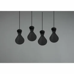 Luminaires Reality Suspension Reality Enzo Noir, 4 lumières* Suspensions
