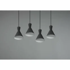 Luminaires Reality Suspension Reality Enzo Noir, 4 lumières* Suspensions