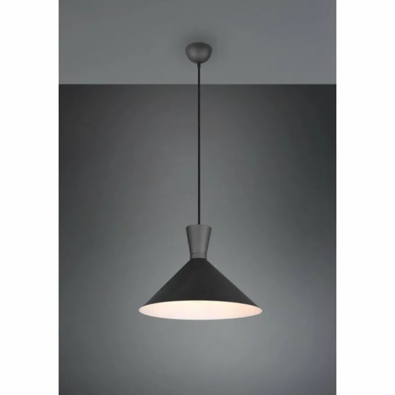 Luminaires Reality Suspension Reality Enzo Noir, 1 lumière* Suspensions