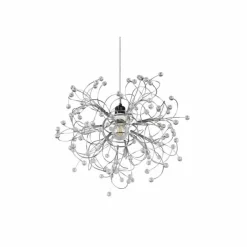 Luminaires Reality Suspension Reality Gloria Chrome, 1 lumière* Suspensions