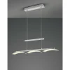 Luminaires Reality Suspension Reality Ikaria LED Nickel mat, 3 lumières