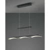 Luminaires Reality Suspension Reality Ikaria LED Noir, 3 lumières