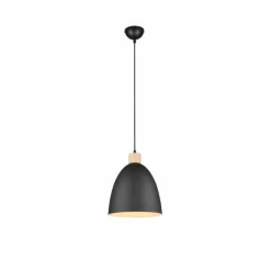Luminaires Reality Suspension Reality Jagger Noir, 1 lumière* Suspensions