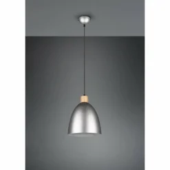 Luminaires Reality Suspension Reality Jagger Brun foncé, Nickel mat, 1 lumière* Suspensions