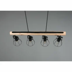 Luminaires Reality Suspension Reality Jaipur Noir, 4 lumières* Suspensions