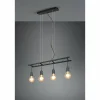Luminaires Reality Suspension Reality Ladder Noir, 4 lumières* Suspensions