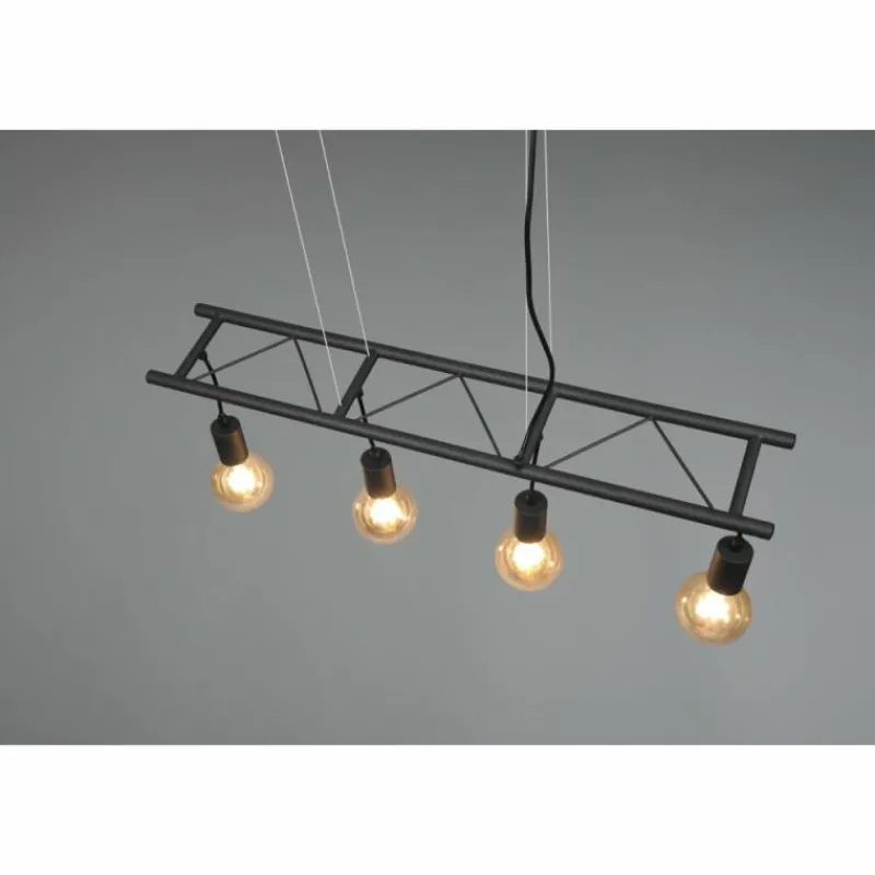 Luminaires Reality Suspension Reality Ladder Noir, 4 lumières* Suspensions