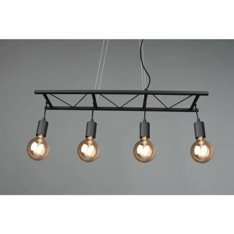 Luminaires Reality Suspension Reality Ladder Noir, 4 lumières* Suspensions