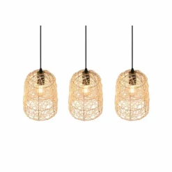 Luminaires Reality Suspension Reality Lovis Noir, 3 lumières* Suspensions