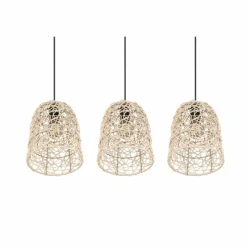 Luminaires Reality Suspension Reality Lovis Noir, 3 lumières* Suspensions