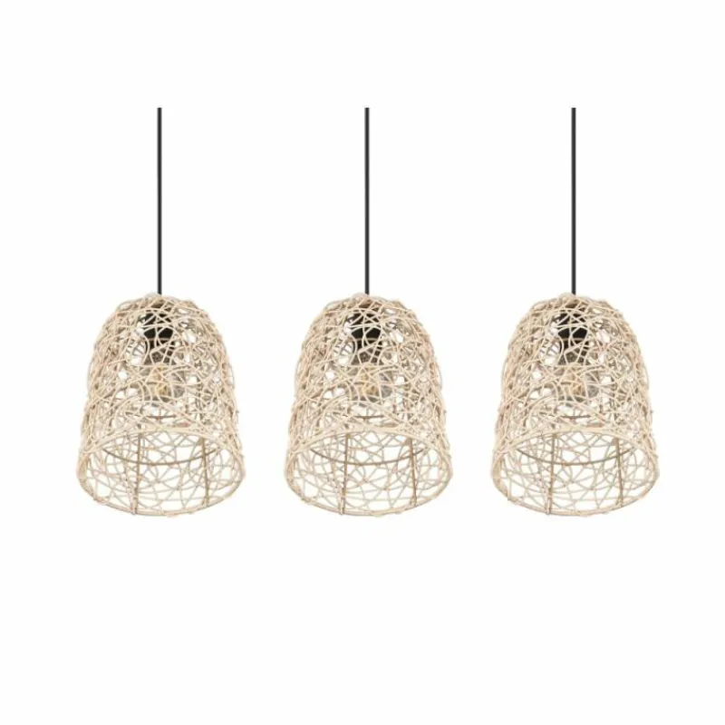 Luminaires Reality Suspension Reality Lovis Noir, 3 lumières* Suspensions