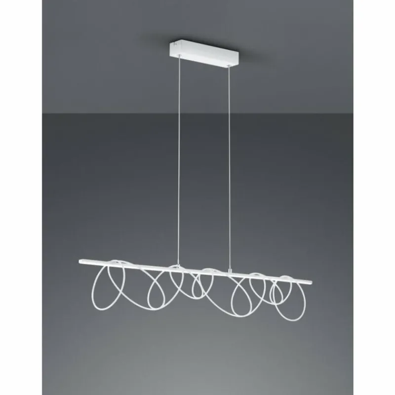 Luminaires Reality Suspension Reality Saba LED Blanc, 1 lumière* Éclairage Led