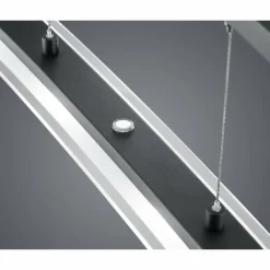 Luminaires Reality Suspension Reality Samos LED Noir, 4 lumières