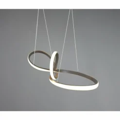 Luminaires Reality Suspension Reality Sansa LED Nickel mat, 1 lumière* Éclairage Led