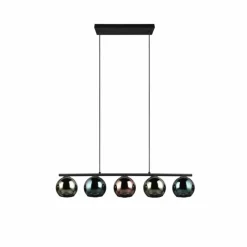 Luminaires Reality Suspension Reality SHELDON Noir, 5 lumières
