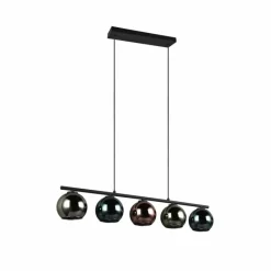 Luminaires Reality Suspension Reality SHELDON Noir, 5 lumières