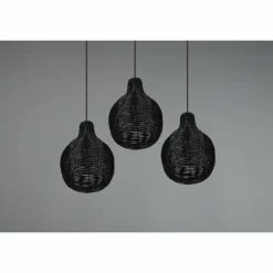 Luminaires Reality Suspension Reality Sprout Noir, 3 lumières* Suspensions