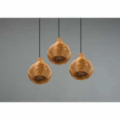 Luminaires Reality Suspension Reality Sprout Noir, 3 lumières* Suspensions