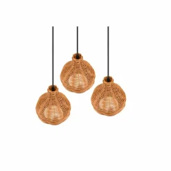 Luminaires Reality Suspension Reality Sprout Noir, 3 lumières* Suspensions