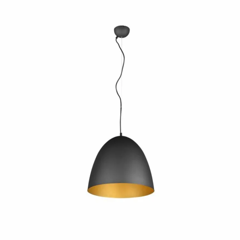 Lampes Dorées-Luminaires Reality Suspension Reality Tilda Noir doré, 1 lumière