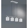 Luminaires Reality Suspension Reality TOMMY Nickel mat, 4 lumières* Suspensions