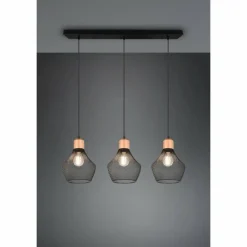 Luminaires Reality Suspension Reality Valeria Noir, 3 lumières* Suspensions