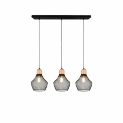Luminaires Reality Suspension Reality Valeria Noir, 3 lumières* Suspensions