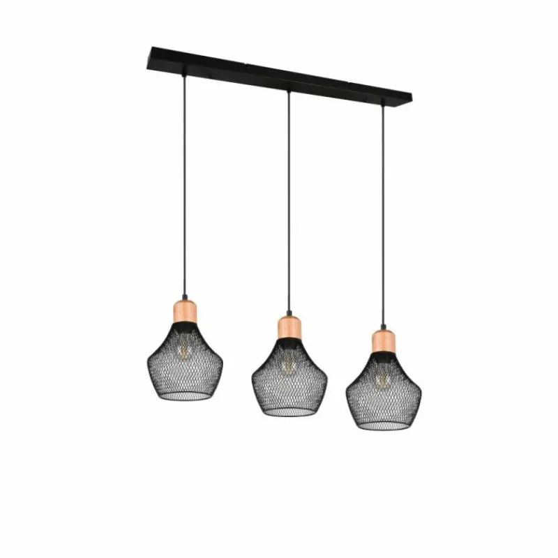 Luminaires Reality Suspension Reality Valeria Noir, 3 lumières* Suspensions